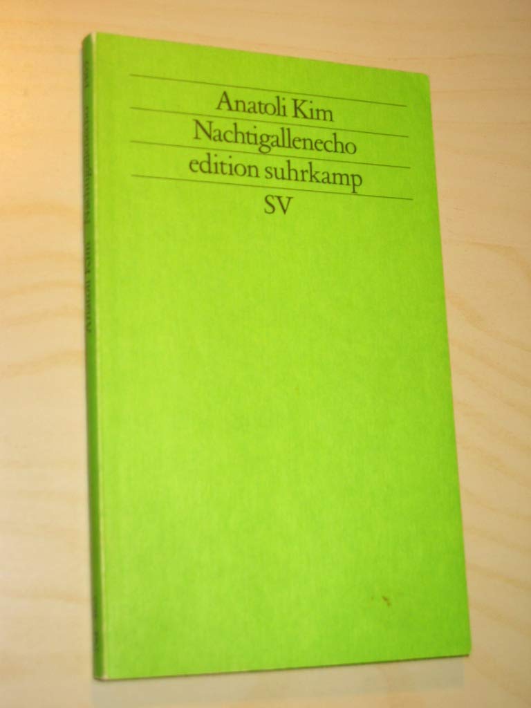 Nachtigallenecho (edition suhrkamp) Books
