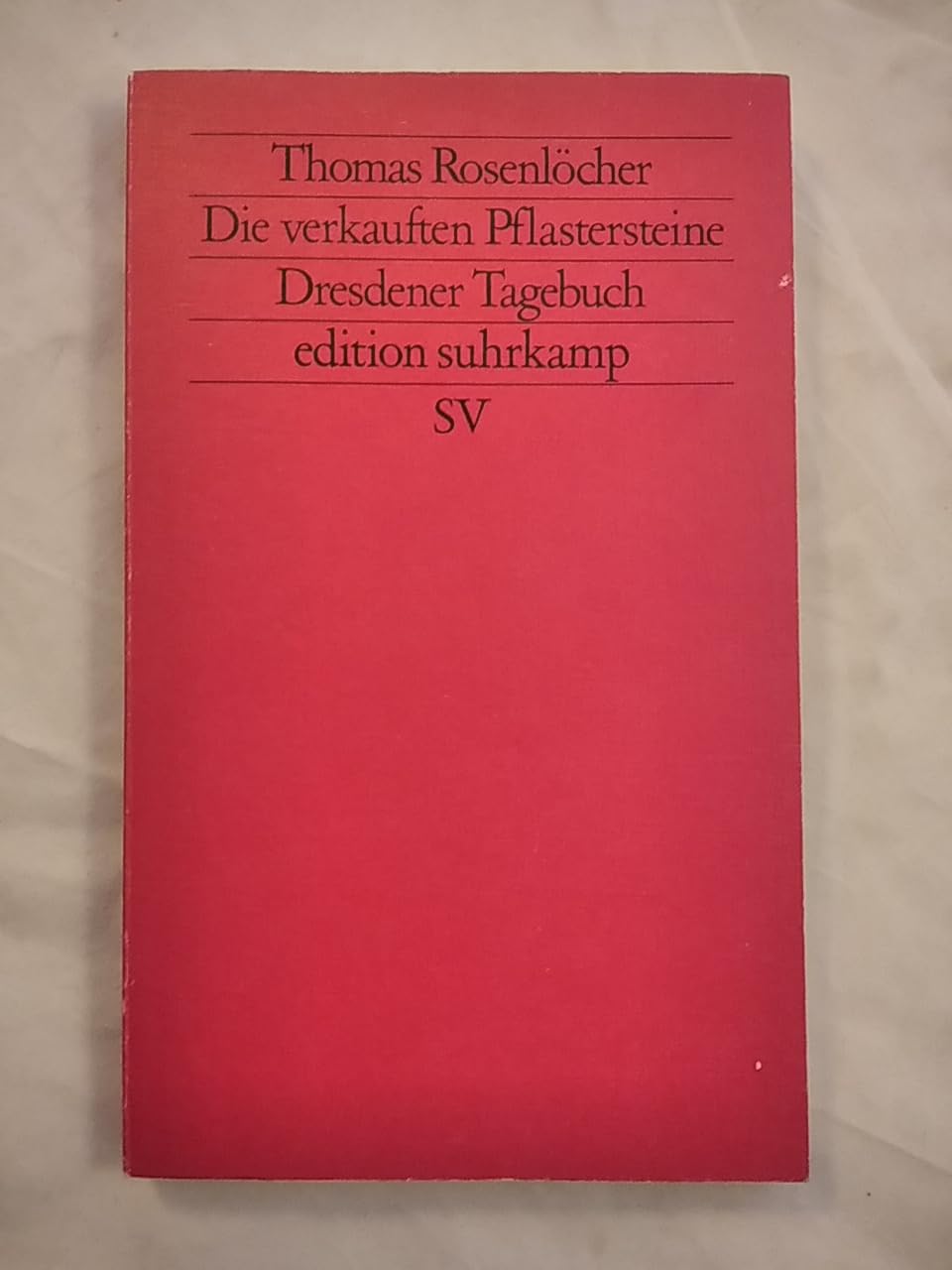 Die verkauften Pflastersteine Contemporary literature