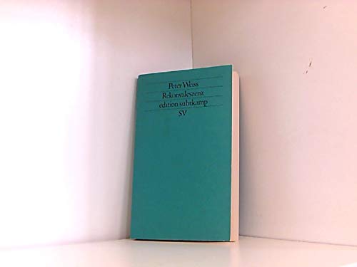 Rekonvaleszenz (edition suhrkamp) Contemporary literature