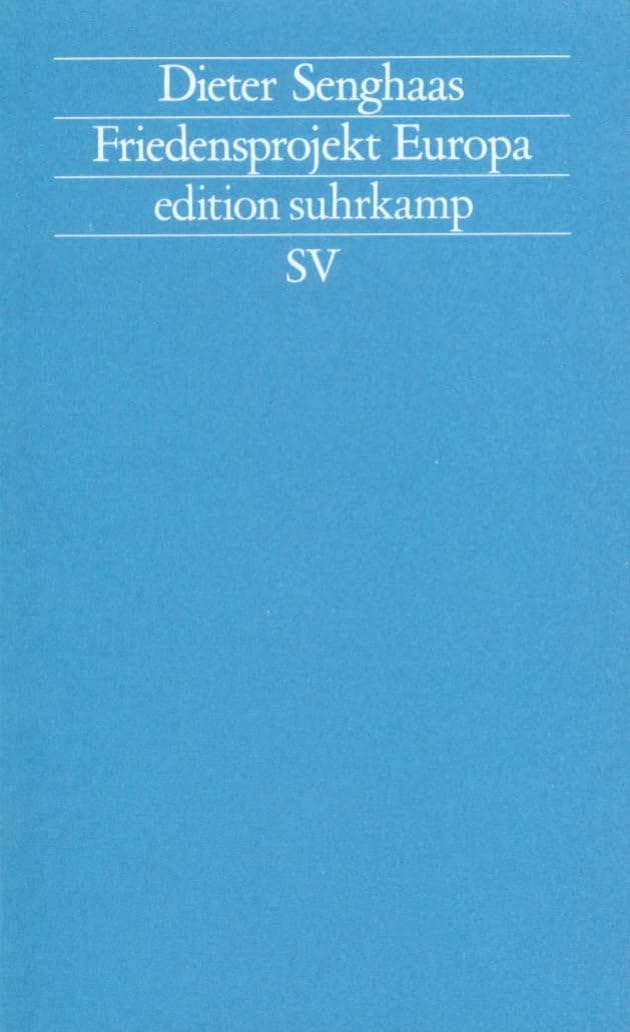 Friedensprojekt Europa (edition suhrkamp) Law