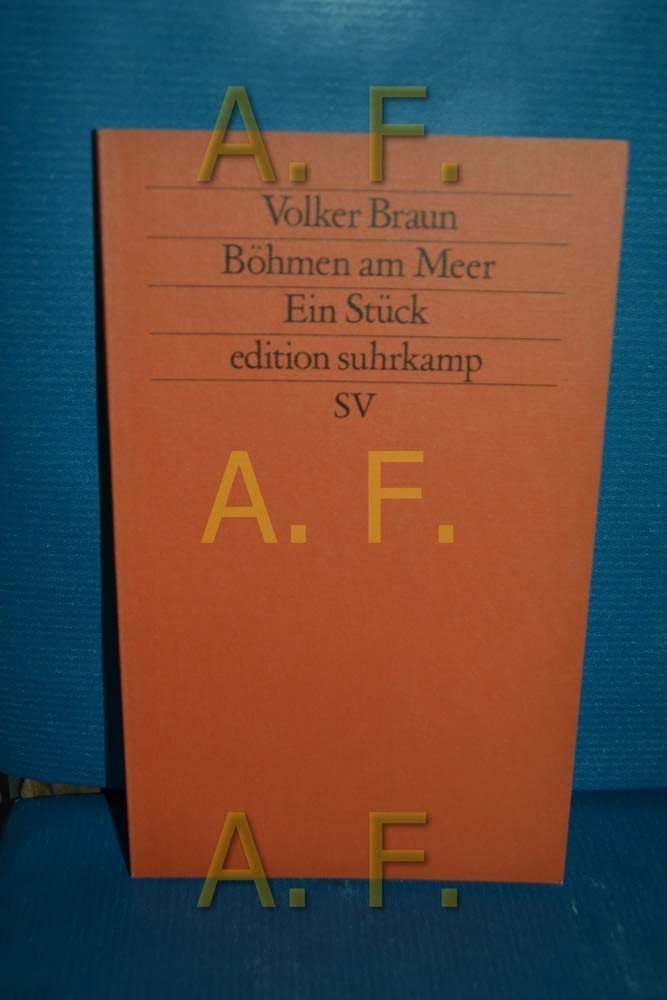 Böhmen am Meer: Ein Stück (edition suhrkamp) Contemporary literature