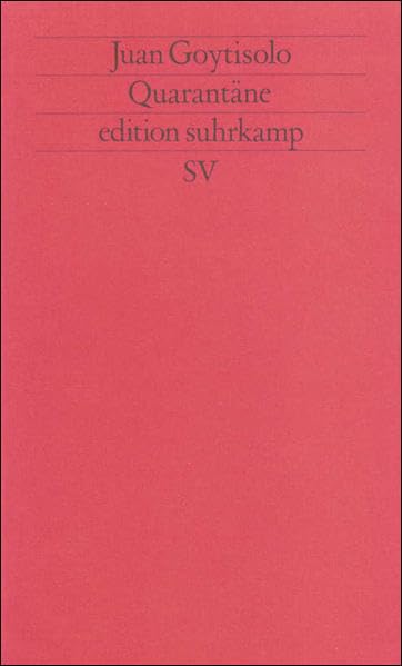 Quarantäne (edition suhrkamp) Contemporary literature