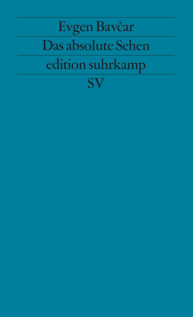 Das absolute Sehen (edition suhrkamp) Social Sciences