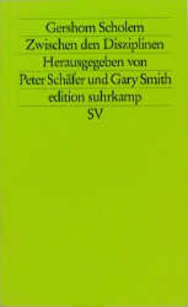 Gershom Scholem. Zwischen den Disziplinen Religion & Esotericism