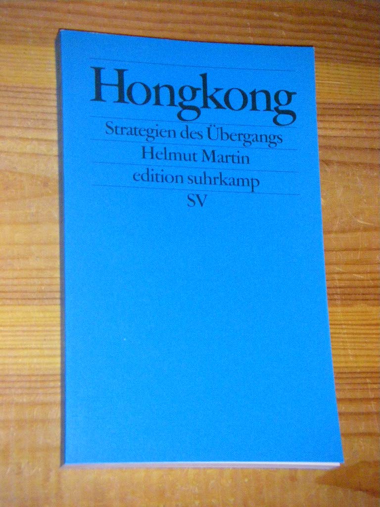 Hongkong. Strategien des Übergangs. book
