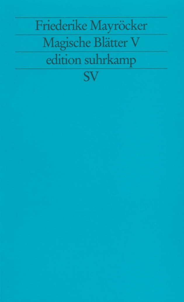 Magische Blätter V (edition suhrkamp) Poetry