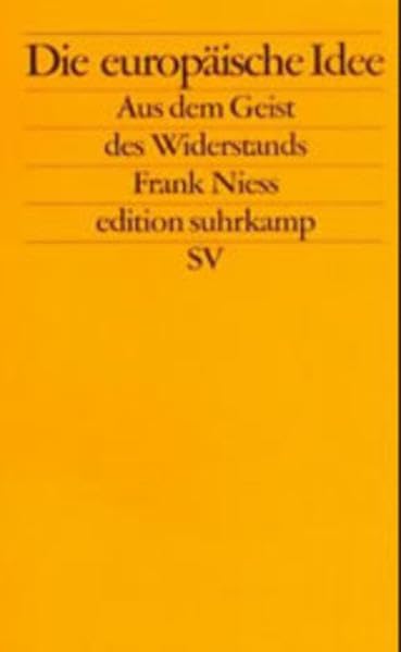 Die europäische Idee – aus dem Geist des Widerstands (edition suhrkamp) Law