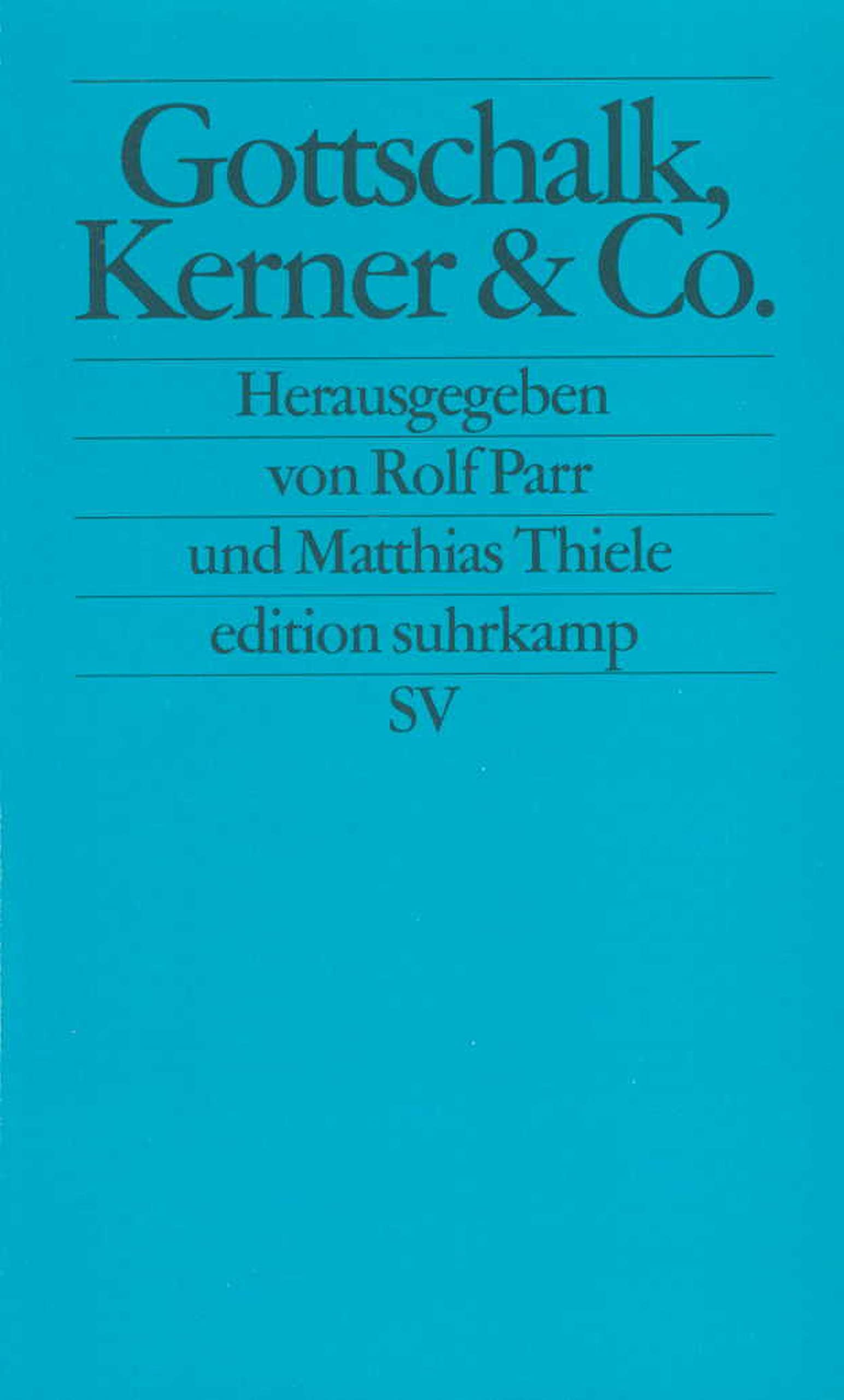 Gottschalk, Kerner & Co Law Books