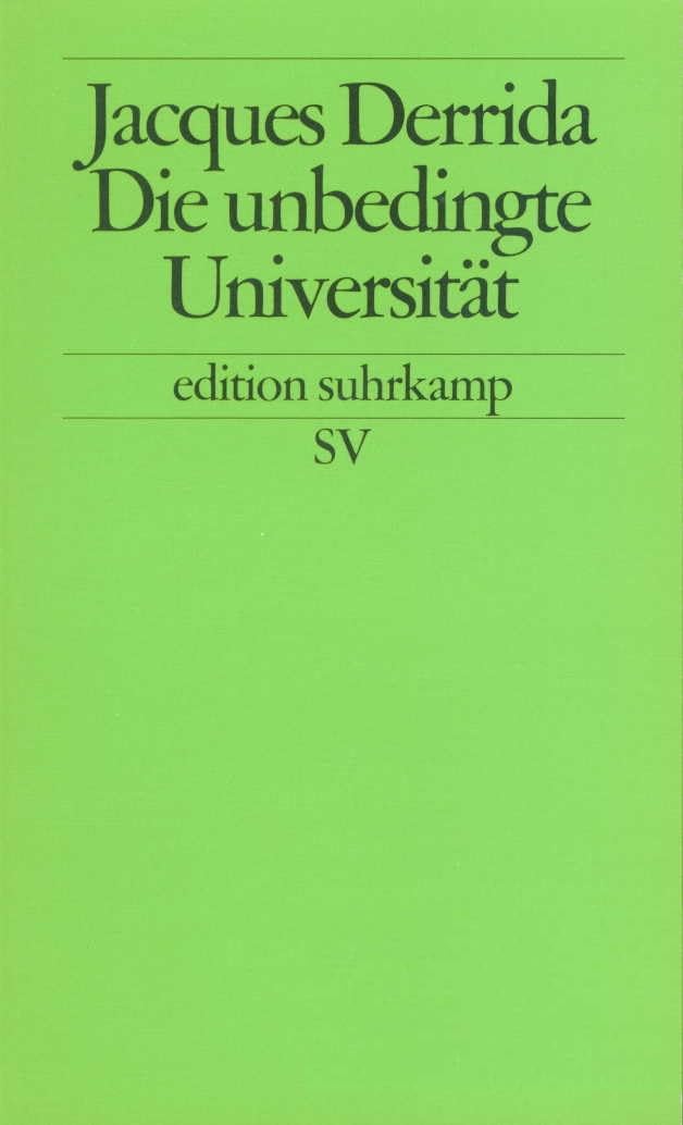 Product Image: Die unbedingte Universität