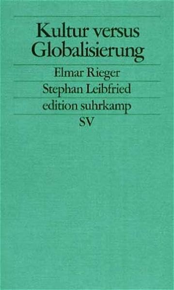 Kultur versus Globalisierung: Sozialpolitische Theologie in Konfuzianismus und Christentum (edition suhrkamp) Law