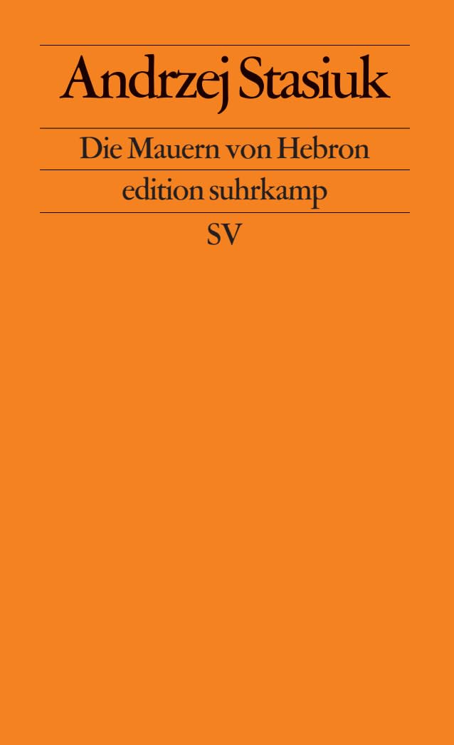 Die Mauern von Hebron Contemporary literature