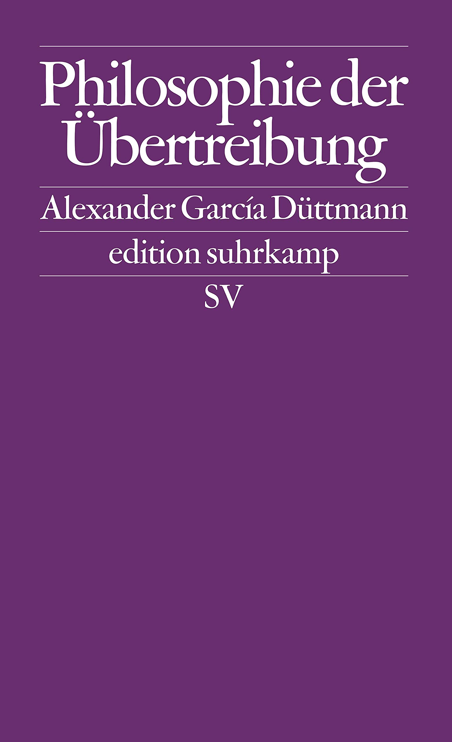Philosophie der Übertreibung Philosophy
