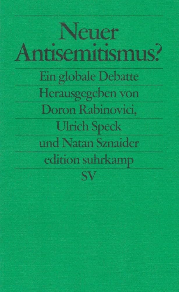 Neuer Antisemitismus? Law