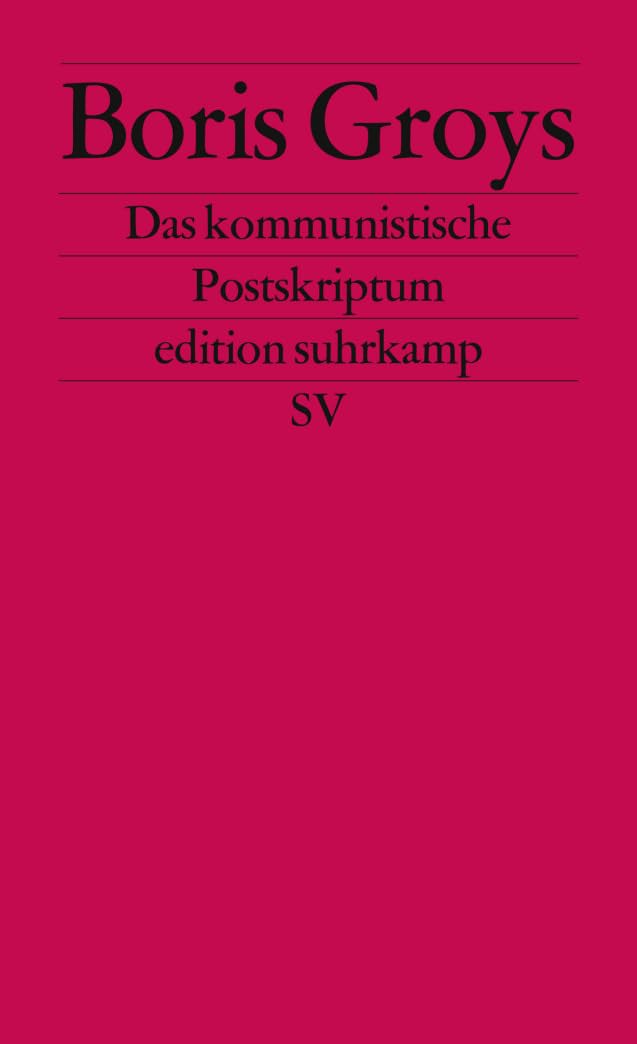 Das kommunistische Postskriptum Professional & Reference Books