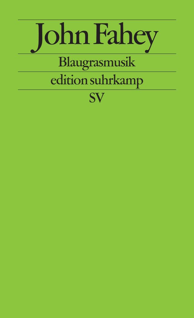 Blaugrasmusik: Erzählungen aus den Vorstädten (edition suhrkamp) Essays & Short Stories