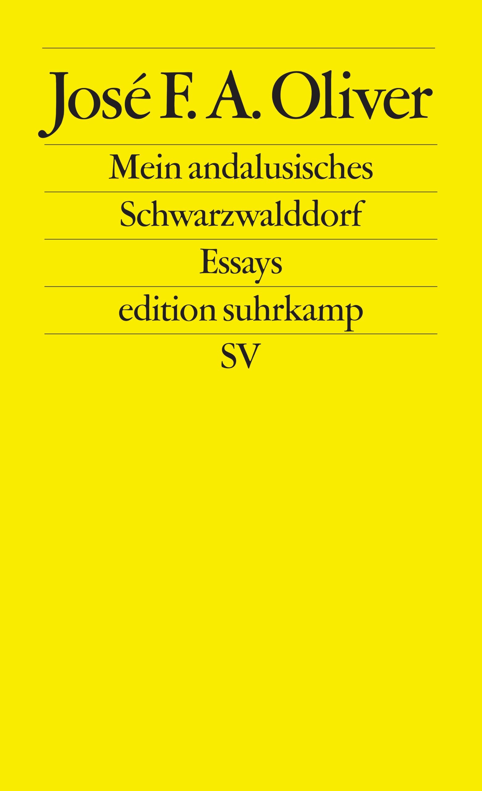 Mein andalusisches Schwarzwalddorf Essays & Short Stories