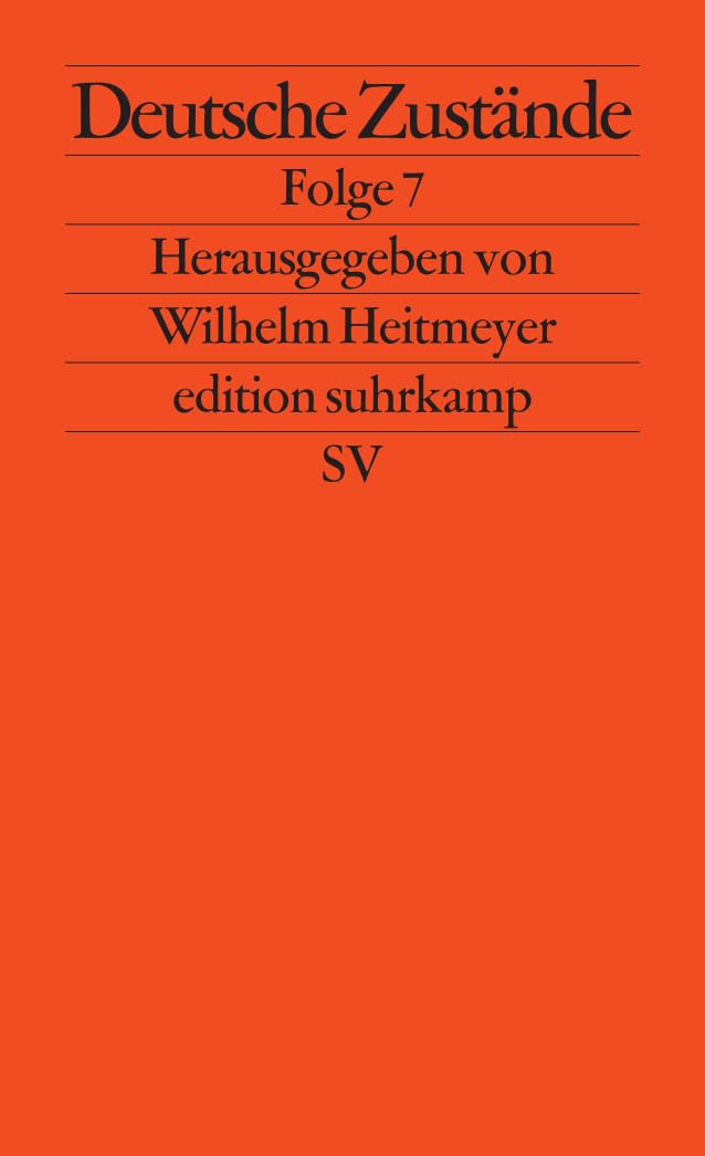 Deutsche Zustände: Folge 7 (edition suhrkamp) Law