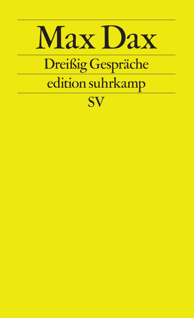Dreißig Gespräche Essays & Short Stories