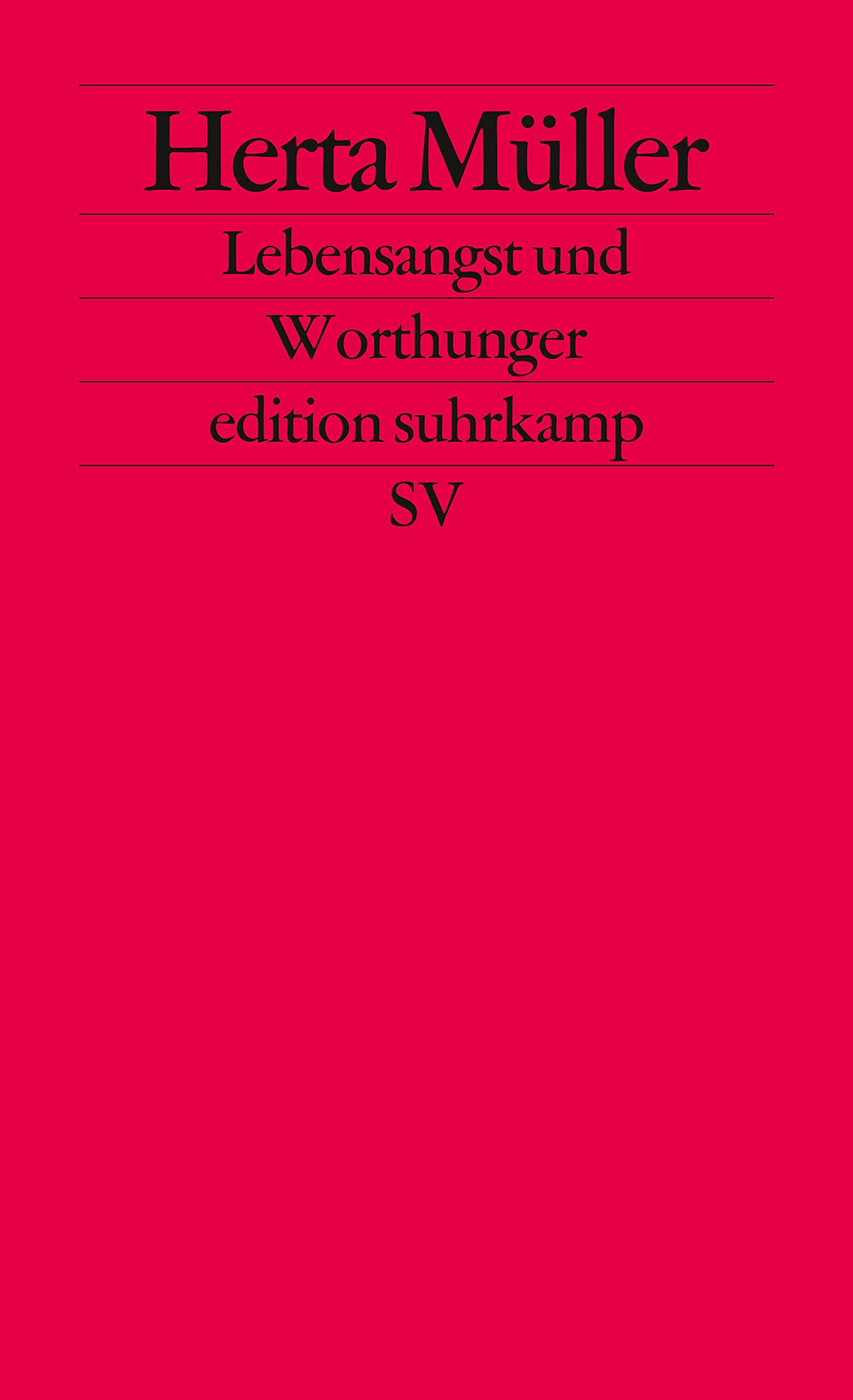 Product Image: Lebensangst und Worthunger