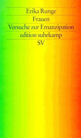 Frauen: Versuche zur Emanzipation (edition suhrkamp) Memories