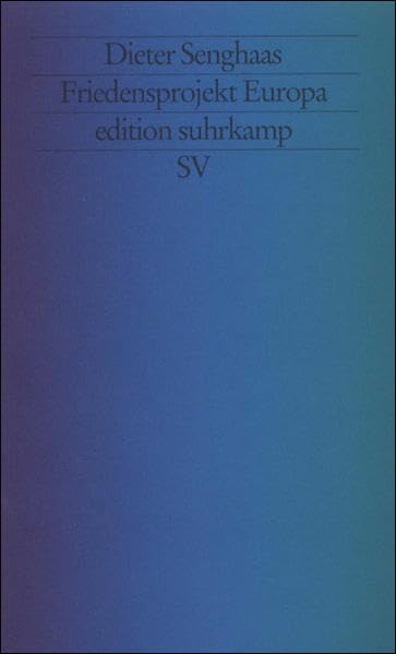 Friedensprojekt Europa (edition suhrkamp) Law