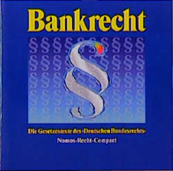 Bankrecht: Die Gesetzestexte des >Deutschen Bundesrechts< auf CD-ROM Law