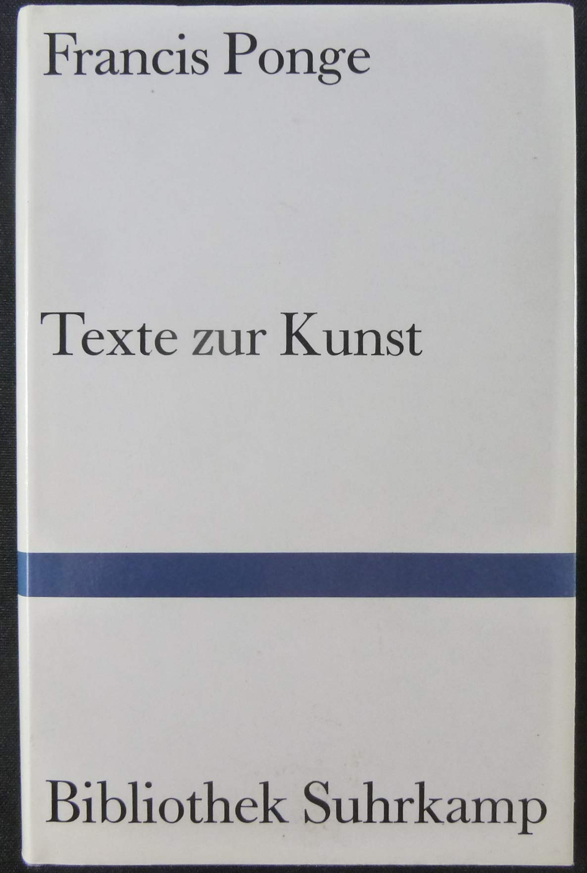 Texte zur Kunst (Bibliothek Suhrkamp) Film, Art & Culture