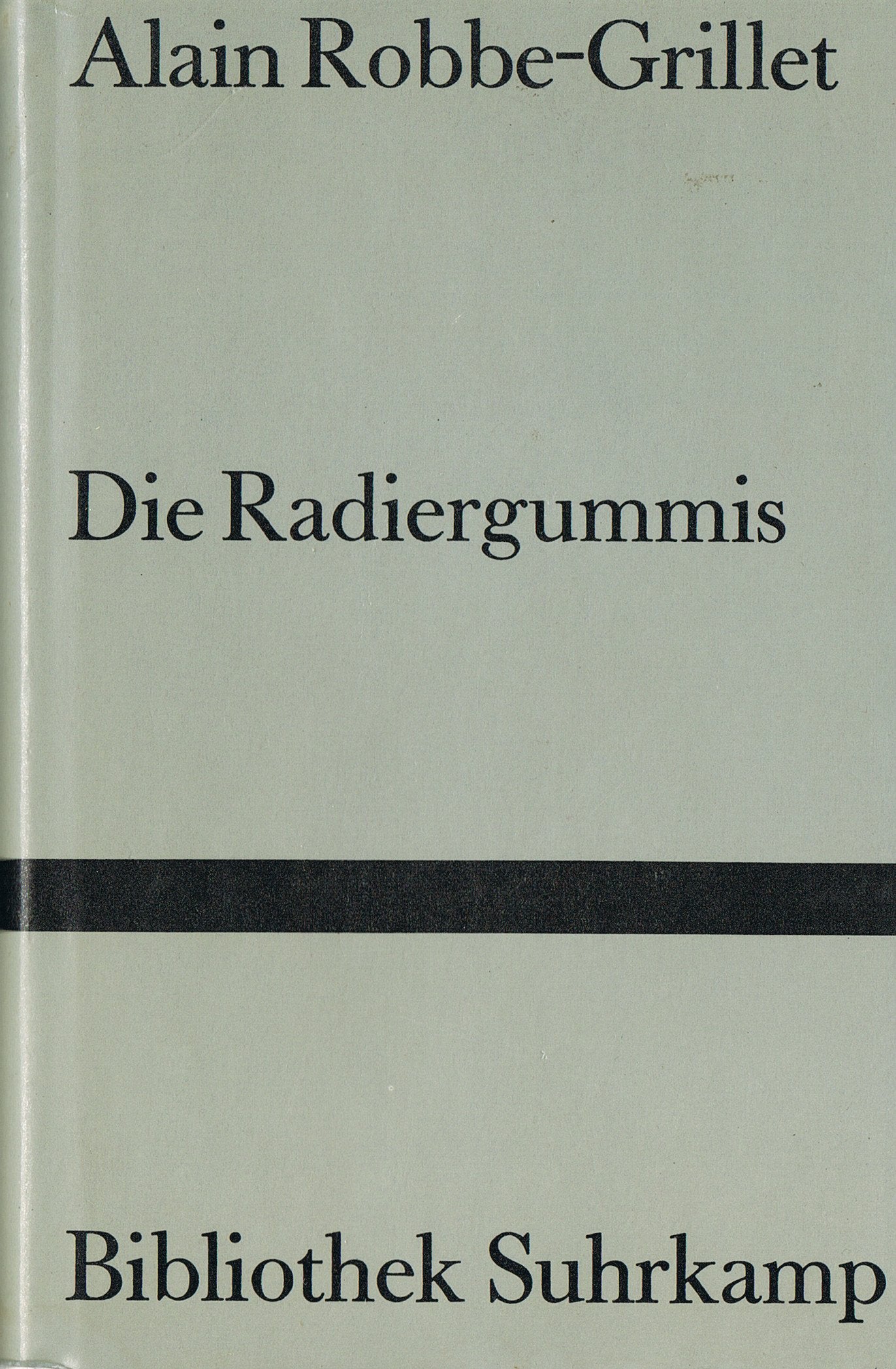 Die Radiergummis: Roman (Bibliothek Suhrkamp) Books