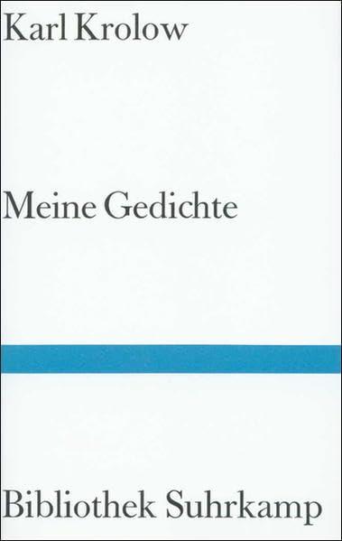 Meine Gedichte (Bibliothek Suhrkamp) Poetry