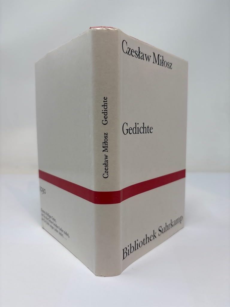 Gedichte: Aus dem Polnischen übertragen von Karl Dedecius und Jeannine L`uczak-Wild und mit einem Nachwort versehen von Aleksander Fiut (Bibliothek Suhrkamp) Contemporary literature Books