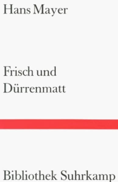 Frisch und Dürrenmatt (Bibliothek Suhrkamp) Contemporary literature