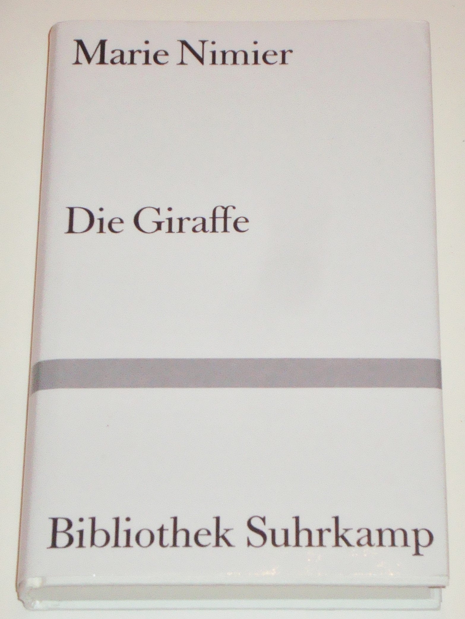 Die Giraffe: Roman (Bibliothek Suhrkamp) Contemporary literature