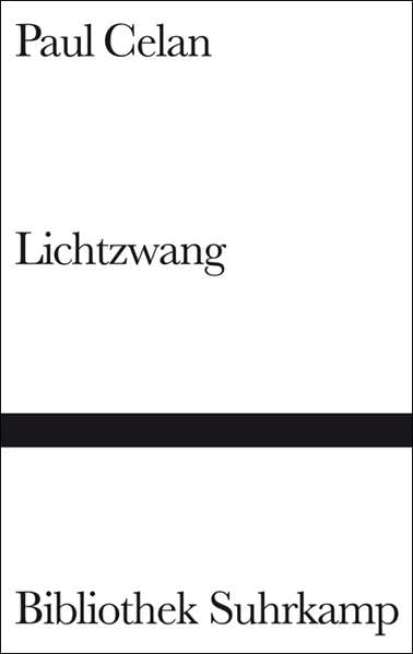 Lichtzwang: Gedichte (Bibliothek Suhrkamp) Poetry