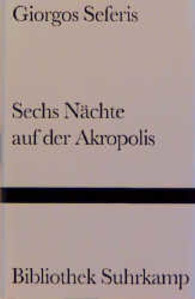Sechs Nächte auf der Akropolis. Roman Contemporary literature