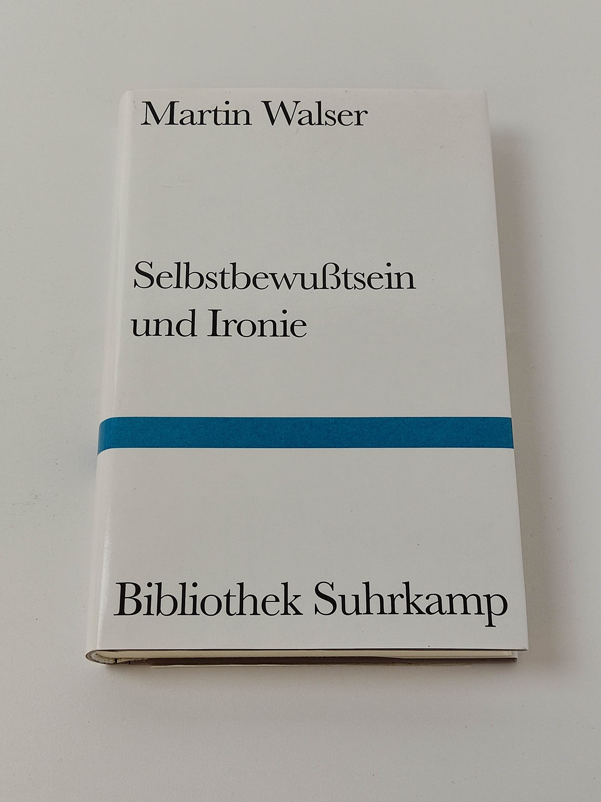 Selbstbewußtsein und Ironie: Frankfurter Vorlesungen (Bibliothek Suhrkamp) Essays & Short Stories