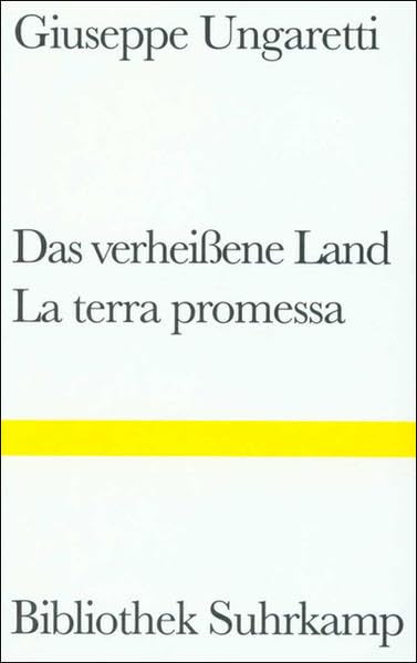 Das verheißene Land: La terra promessa Poetry