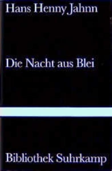 Die Nacht aus Blei: Roman (Bibliothek Suhrkamp) Contemporary literature