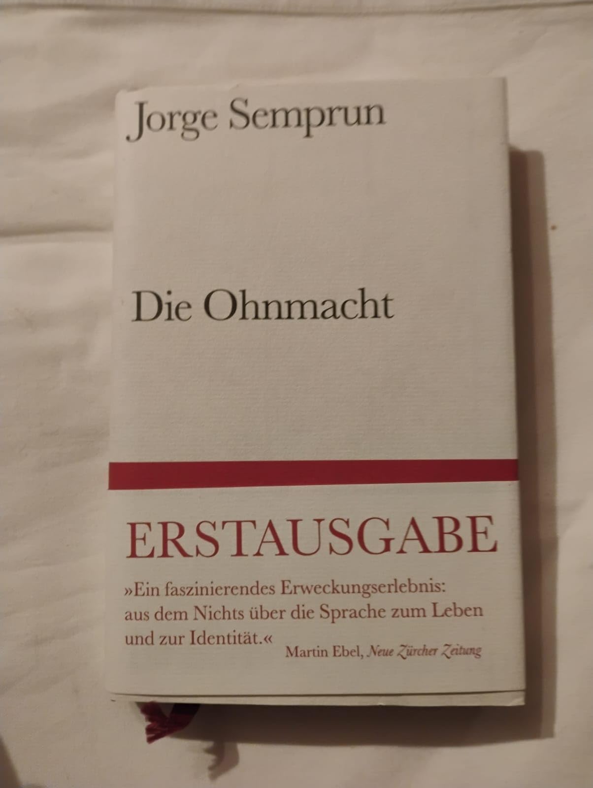 Die Ohnmacht Contemporary literature