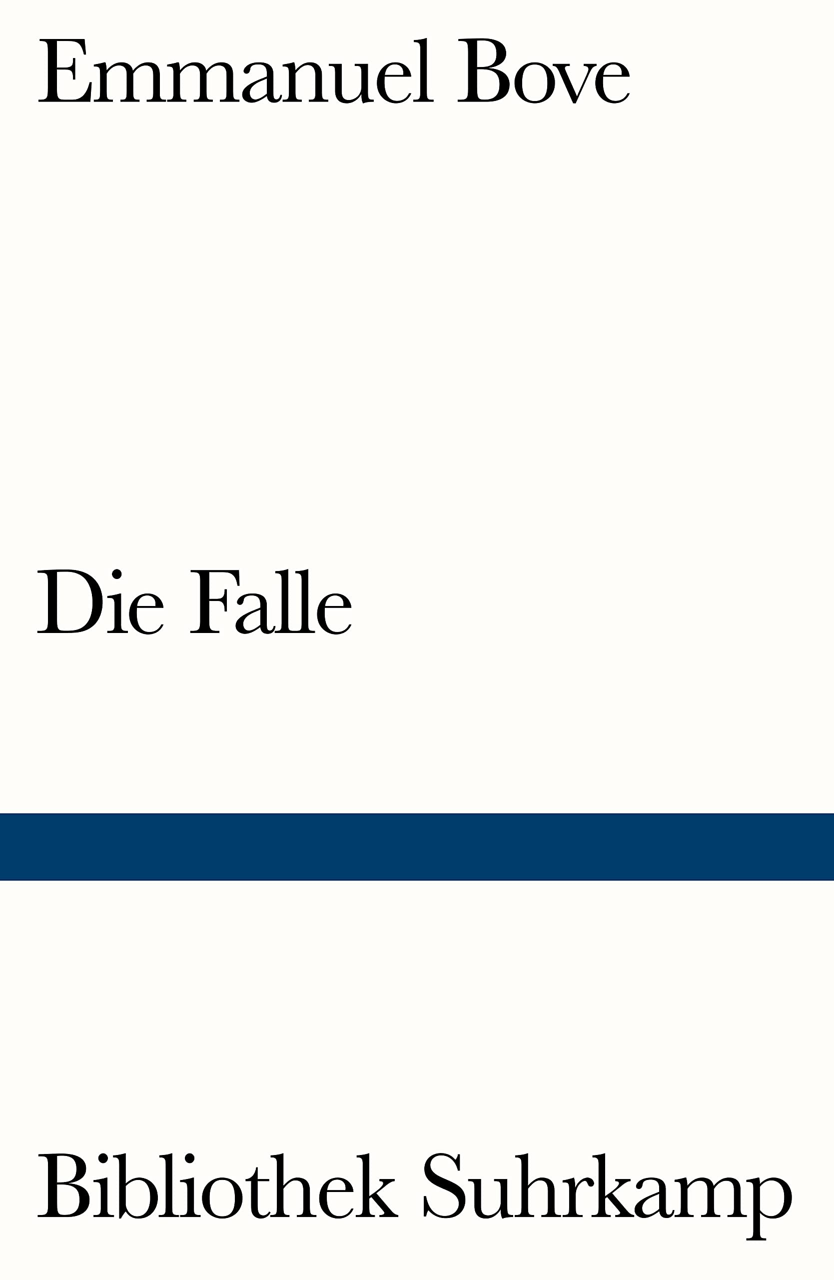 Die Falle: Roman (Bibliothek Suhrkamp) Action & Adventure