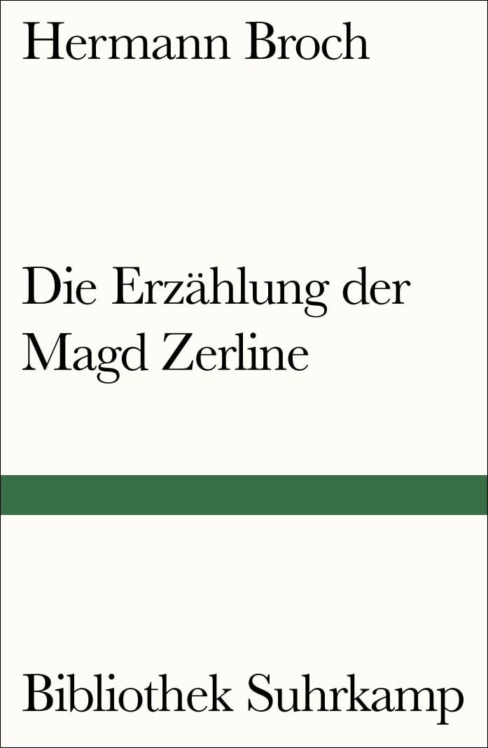 Die Erzählung der Magd Zerline (Bibliothek Suhrkamp) Contemporary literature