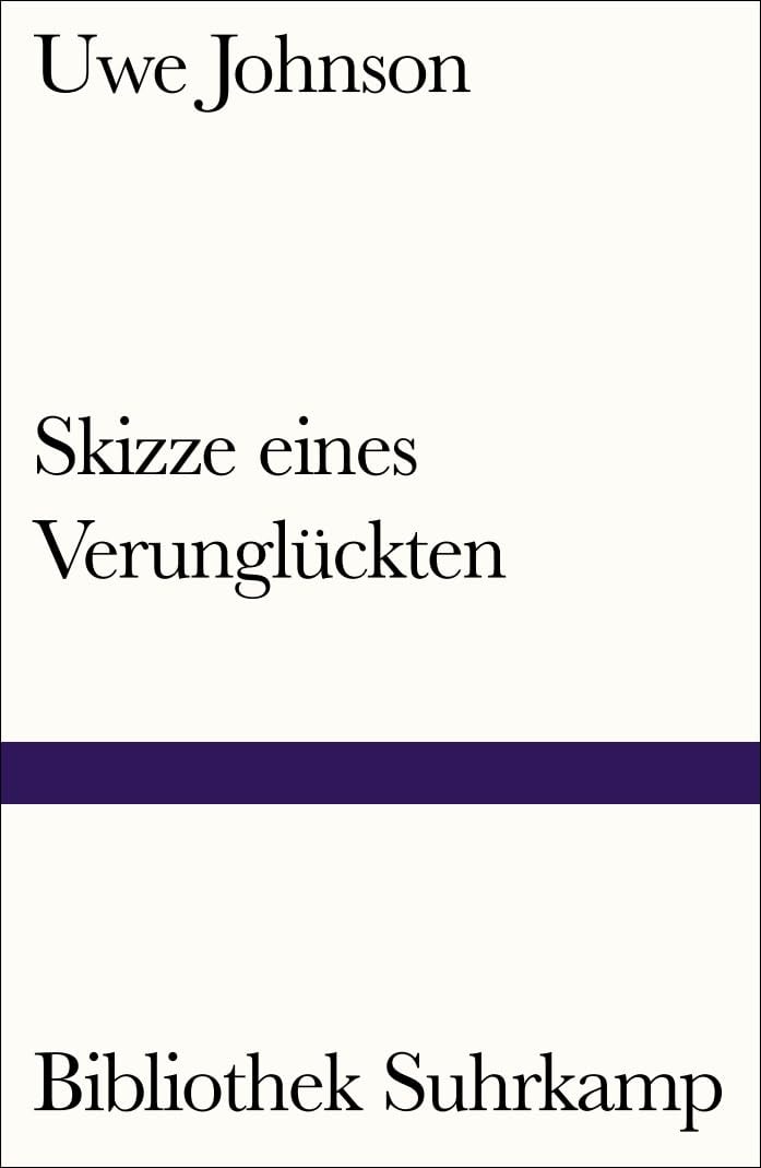 Skizze eines Verunglückten (Bibliothek Suhrkamp) Contemporary literature