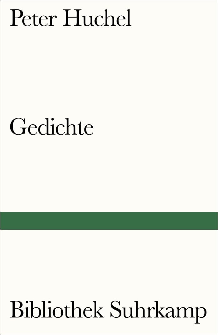 Gedichte (Bibliothek Suhrkamp) Poetry