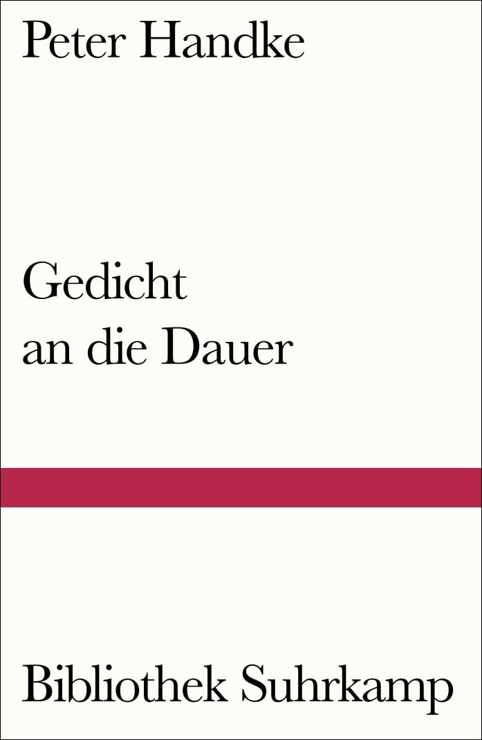Gedicht an die Dauer Contemporary literature Books