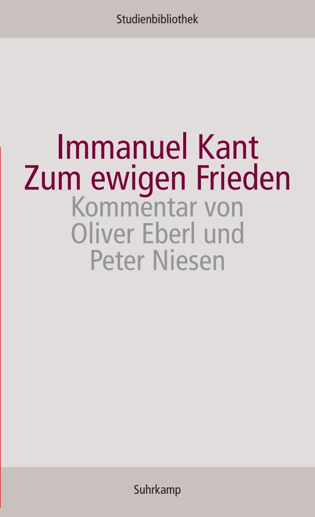 Zum ewigen Frieden Law