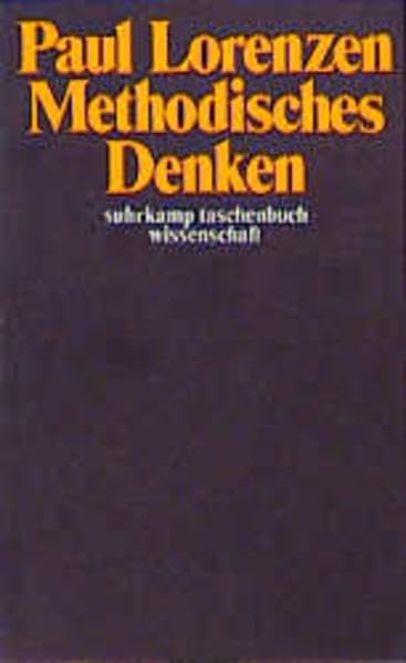 Suhrkamp Taschenbücher Wissenschaft, Nr.73, Methodisches Denken Mathematics