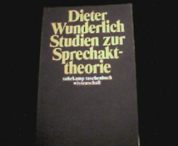 Studien zur Sprechakttheorie (suhrkamp taschenbuch wissenschaft) Professional & Reference Books