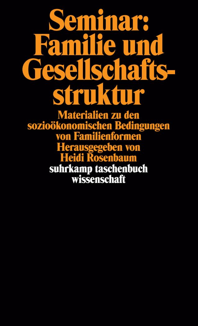 Seminar: Familie und Gesellschaftsstruktur Law