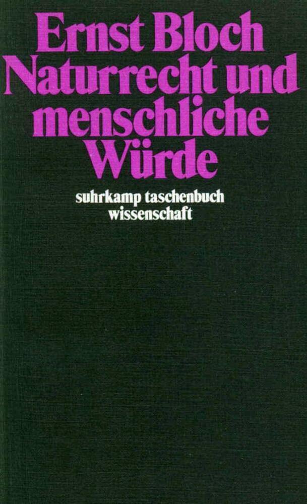 Naturrecht und menschliche Würde Law