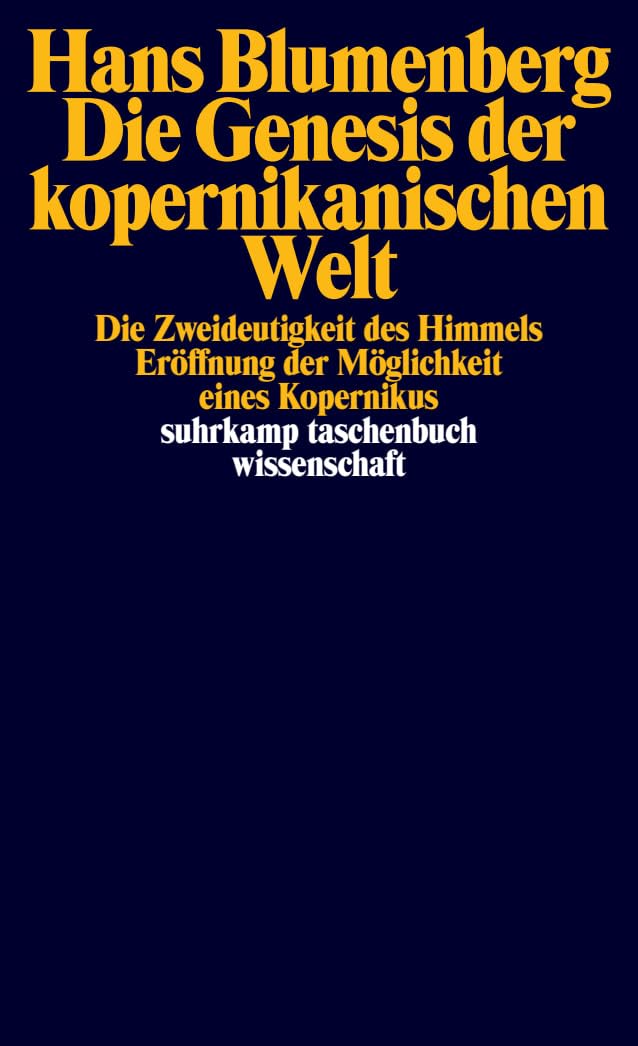 Die Genesis der kopernikanischen Welt Philosophy