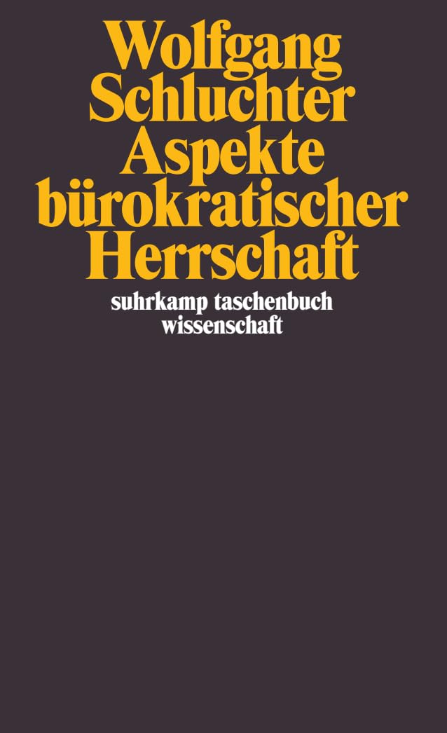Aspekte bürokratischer Herrschaft book